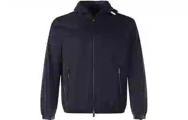 Emporio Armani FW21 Hooded Jacket Navy