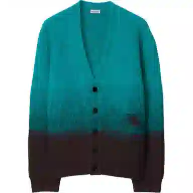 Burberry Wool Mohair Blend Cardigan V