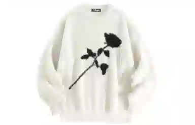 BABUGGE Rose Embroidered Sweater