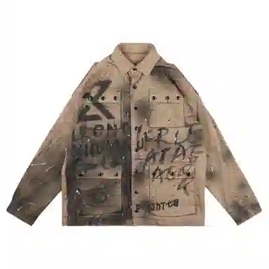 XINYINSU Art Graffiti Jacket