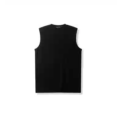 我是大卫 宽松水洗做旧休闲高街无袖背心 男款