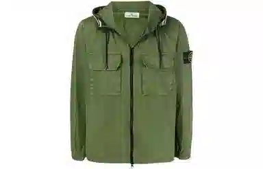 Stone Island SS22 Compass Badge Hooded Jacket