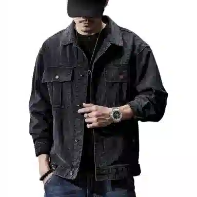 贵色 美式轻商务经典高街街机能风痞帅长袖夹克外套 男女同款