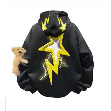 PISYPOX Star Print Hoodie