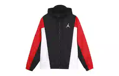 Jordan Logo Windbreaker Jacket Black