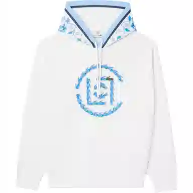 CLOT x LACOSTE Hoodie White