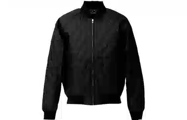 CDG Quilted Jacket Black