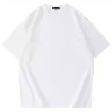 大卫贝肯 纯色宽松适中圆领短袖打底衣 男女同款