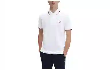 Fred Perry Polo Shirt White