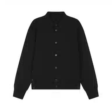 速写 修身复古翻领长袖针织衫 男款