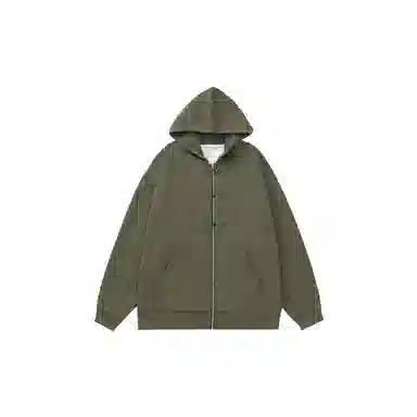 袋鼠 新中式盘扣设计宽松休闲开衫拉链长袖卫衣 男女同款