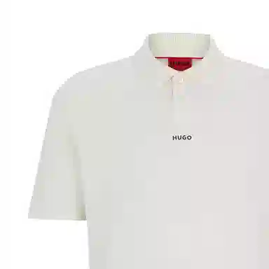 HUGO BOSS POLO SHIRT WITH LOGO PRINT Polo