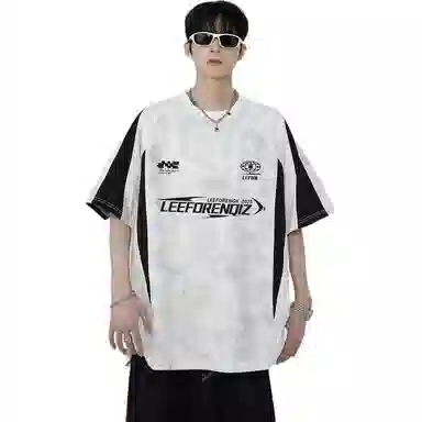 MIIRACER Heavyweight Colorblock T-Shirt