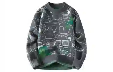 CREAZIONI LA FANTASIA E MOBILE Sweater Green