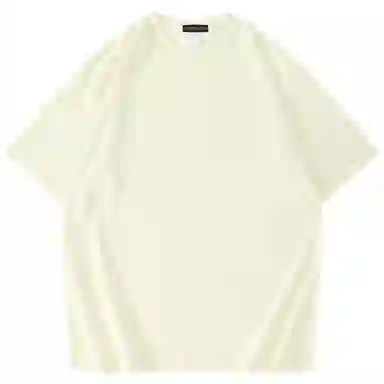 大卫贝肯 纯色宽松适中圆领短袖打底衣 男女同款