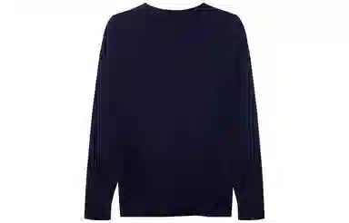 才子 满印风刺绣圆领休闲毛衣 男款