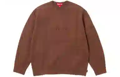 Supreme FW23 WEEK18 PILLED SWEATER Logo