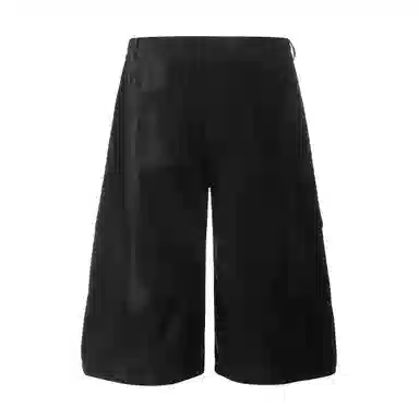 梁拌泡菜 复古嘻哈做旧宽松百搭时尚潮流牛仔短裤 男女同款