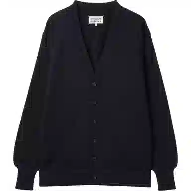 Maison Margiela V-Neck Cardigan Navy
