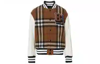 Burberry SS22 Logo Check Jacket Brown