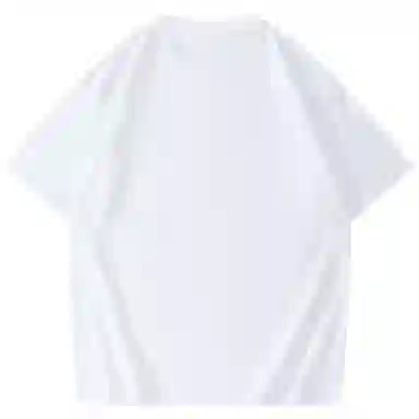 大卫贝肯 纯色宽松适中圆领短袖打底衣 男女同款