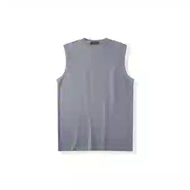 我是大卫 宽松水洗做旧休闲高街无袖背心 男款