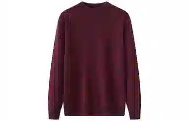 恒源祥 加厚提花纯色半高领针织毛衣 男款