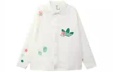 adidas Originals SS22 Logo Jacket White
