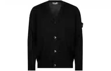 Stone Island Cardigan Black