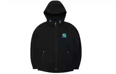 MLB Yankees Logo Windbreaker Black