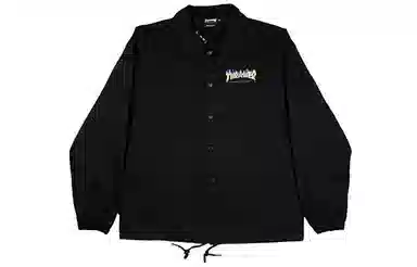 Thrasher Coach Jacket Black