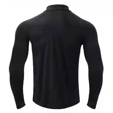 步锐特 户外跑步训练速干透气休闲立领半拉链运动长袖健身衣 男款