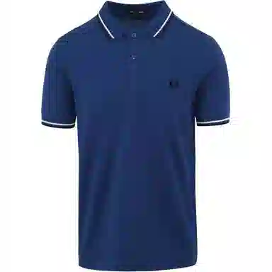 Fred Perry Polo Shirt Cobalt Blue