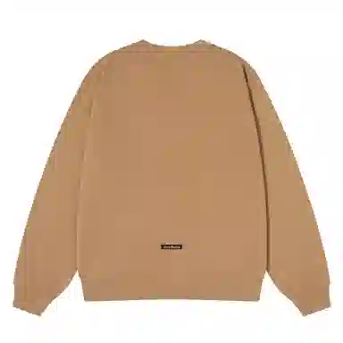 大卫贝肯 重磅简约复古纯色经典基础款精梳轻抓绒棉美式日常通勤百搭圆领休闲宽松落肩袖套头卫衣 男女同款