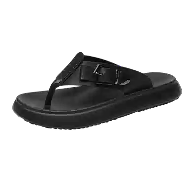 QIE Flip Flops Black