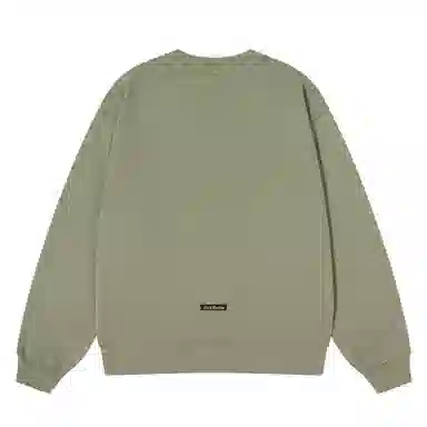 大卫贝肯 重磅简约复古纯色经典基础款精梳轻抓绒棉美式日常通勤百搭圆领休闲宽松落肩袖套头卫衣 男女同款