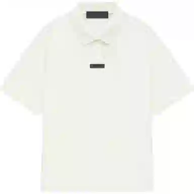 Fear of God Essentials Pique Polo Ivory