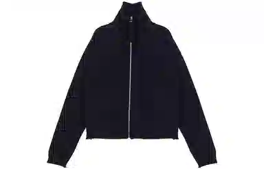 MATIN KIM Navy Turtleneck Sweater