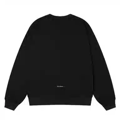 大卫贝肯 重磅简约复古纯色经典基础款精梳轻抓绒棉美式日常通勤百搭圆领休闲宽松落肩袖套头卫衣 男女同款