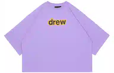 Drew House FW22 Secret Boxy Ss Tee Lavender LogoT