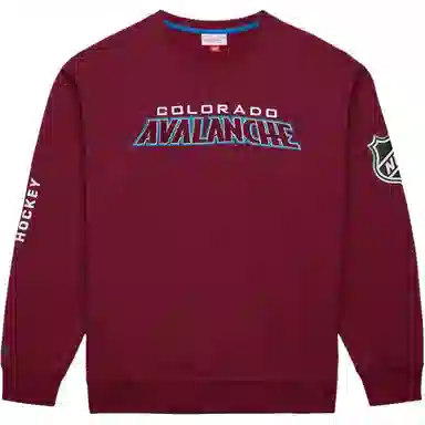 Mitchell Ness Colorado Avalanche There Back