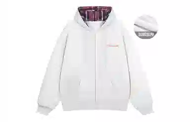 SWAMP AREA Hoodie Plaid Patchwork