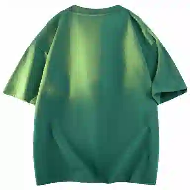 大卫贝肯 纯色宽松适中圆领短袖打底衣 男女同款