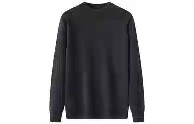 恒源祥 加厚提花纯色半高领针织毛衣 男款