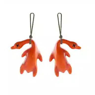 一点潮玩 变色烤鸭 搞笑可爱 模型