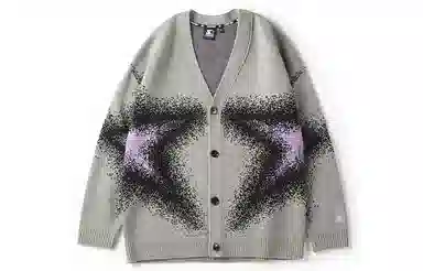 STARTER Retro Cardigan Grey