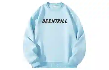 BEENTRILL Logo Cutout Crewneck Sweatshirt