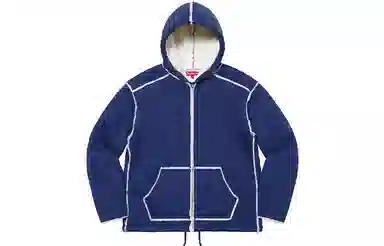 Supreme FW21 Faux Shearling Hooded Jacket