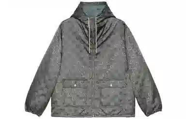 Gucci Off The Grid Zip Hoodie Grey