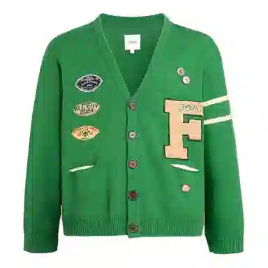 Profound Found Cardigan Green
